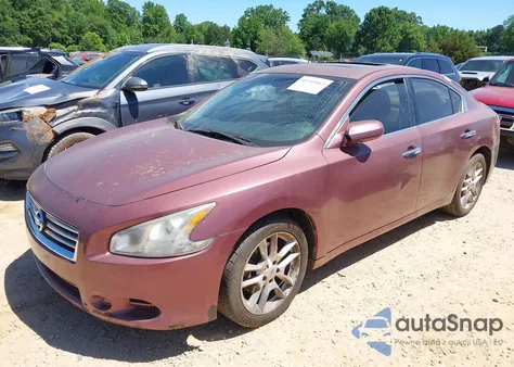 2014 Nissan Maxima 3.5 S/3.5 Sv z USA, uszkodzony, nr VIN 1N4AA5AP0EC463035